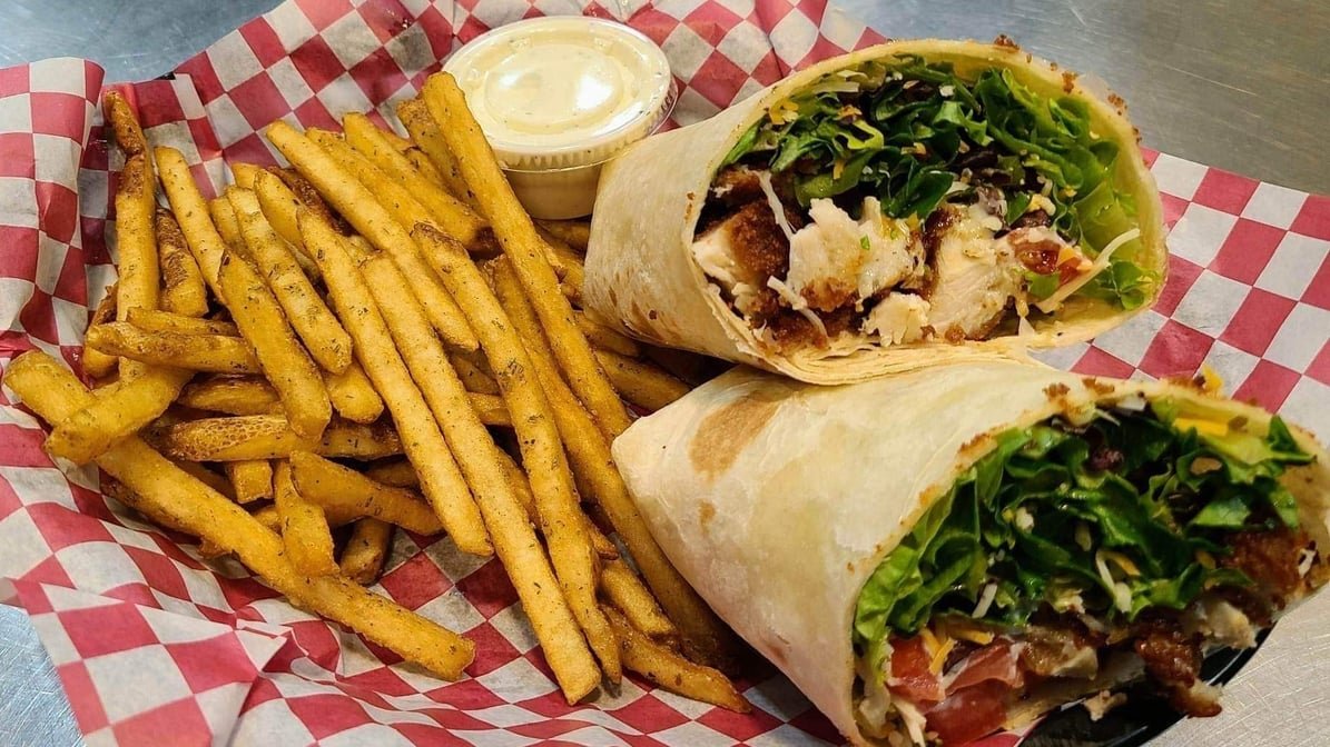 Garlic Herb Chicken Wrap