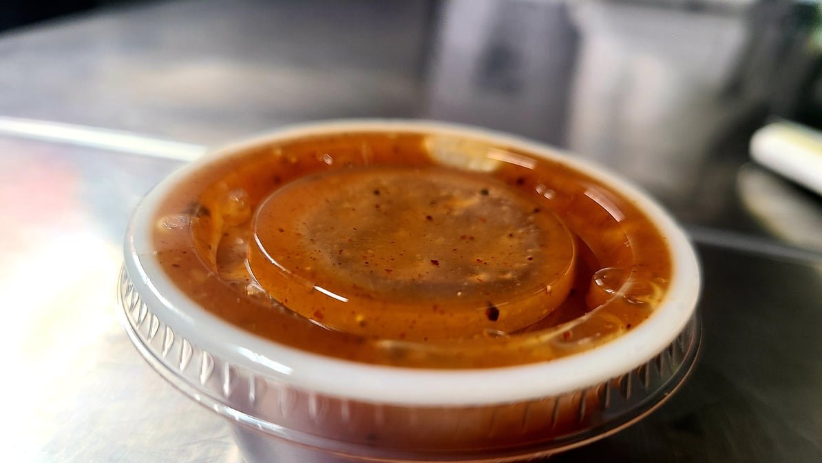 Extra BBQ sauce