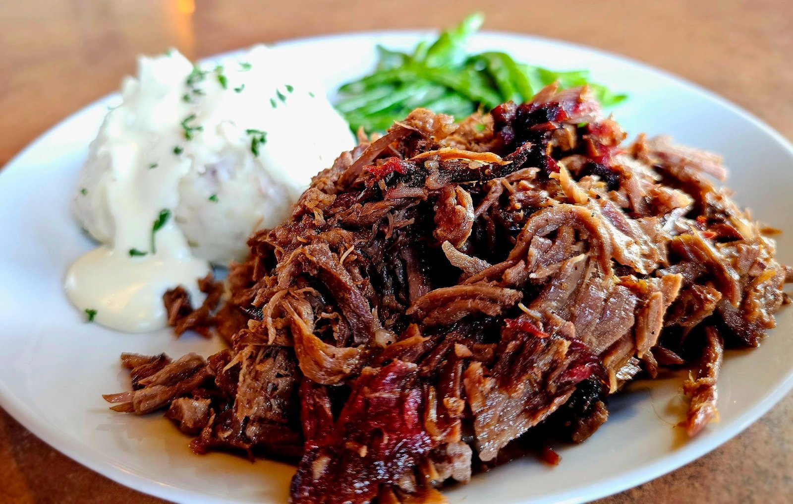 Slow-Smoked Brisket Meal